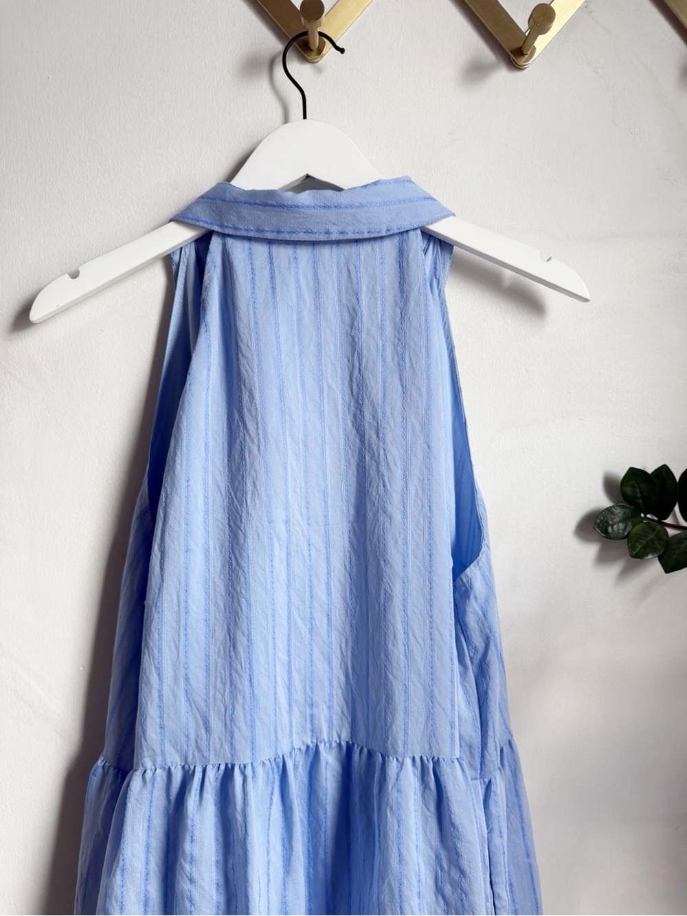 Pomander Place Tuckernuck Seersucker Sailor Dress - Picture 10 of 12